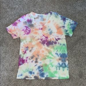 Tie-Dye V-Neck Tee